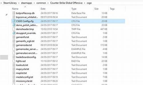 csgocfg(csgoCFG到游戏里无效)(图1)